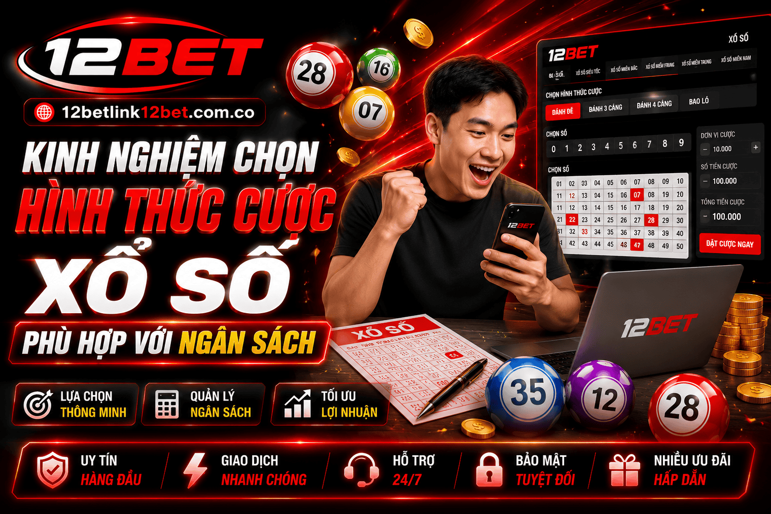 Cách tối ưu ngân sách khi đặt cược xổ số Cach toi uu ngan sach khi dat cuoc xo so